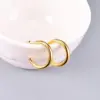 PVD Coated Real Gold Plated 18K Gold Heart 304 Stainless Steel Titanium Steel Waterproof Non Tarnish Earrings