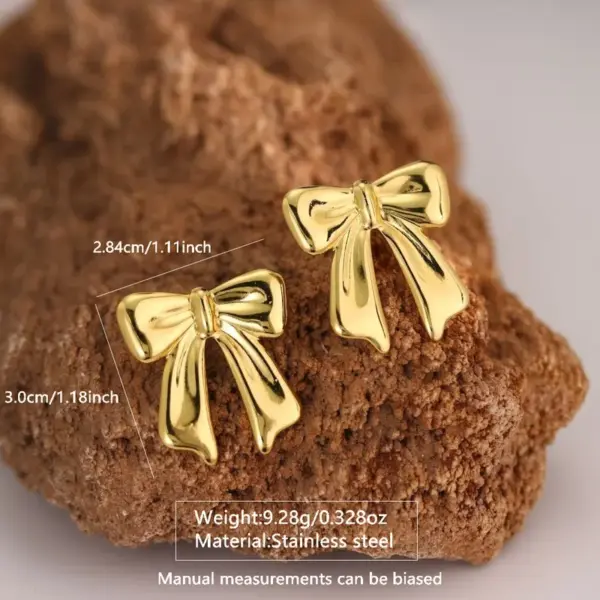 1 Pair IG Style Fairy Style Casual Geometric Square Star 304 Stainless Steel Imitation Gold Ear Studs