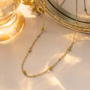 Ball O Chain 40+5cm-Gold / Individually Packaged