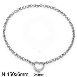 Steel Necklace Kn291805-Z