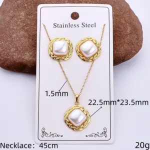 Gold / 22.5mm*23.5mm / 1 Piece