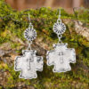 oly-efee4920c84f6669083ccf45fd2b4ca0 Wholesale Western style flower double cross earrings