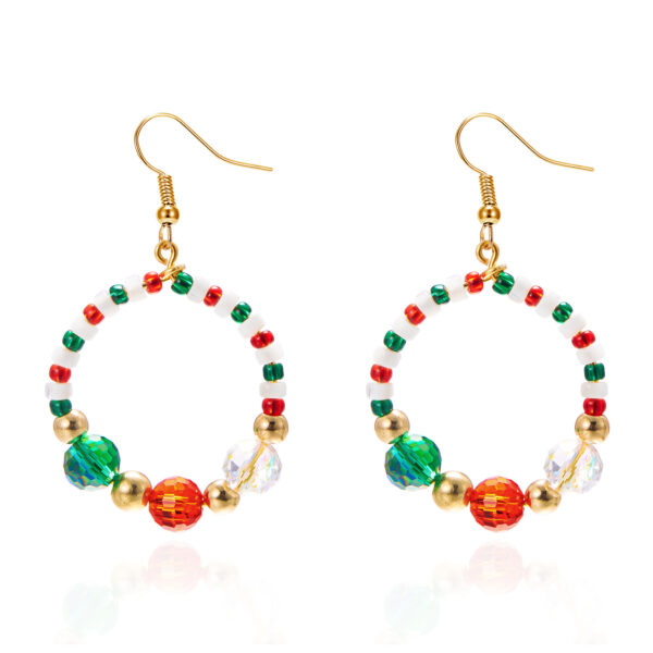 oly-efefce2a90d52a89afb6fe91e426e689 Wholesale Colorful Christmas Dopamine Earrings