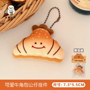 5#Cute croissant doll