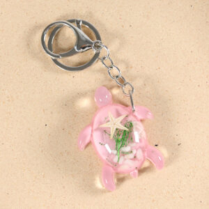 Transparent Pink White Starfish