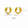 Wholesale 1 Pair Elegant Retro Geometric Heart Shape Titanium Steel Earrings