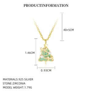 A4804_Green Nano/Foam Beads_14K Yellow Plated_40+5CM / 925 silver