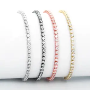 Wholesale Geometric Multicolor Copper Fashion Bracelets Bangle