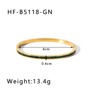 HF-B5118-Green / 18K