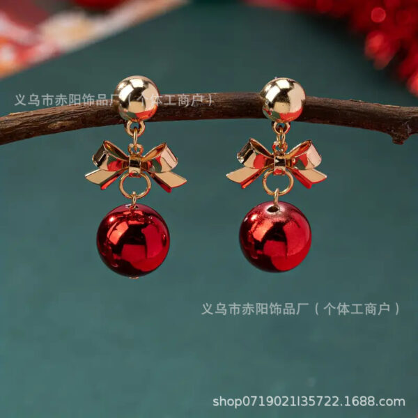 Wholesale Charming bow bead earrings