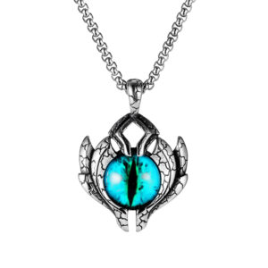 Blue stainless steel chain
