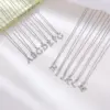 Wholesale Ion Plating (IP) 16K Gold Platinum Real Gold Plated Letter 304 Stainless Steel Simple Style Waterproof Non Tarnish 304 Stainless Steel Pendant Necklace