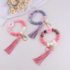 Wholesale Silicone Bracelet Daisy European and American Cross-Border Jewelry Silicone Keychain Flower Bracelet Bracelet