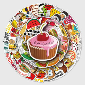 Wholesale 50 pieces of vine graffiti small fresh luggage laptop car cross-border Amazon decorative stickers