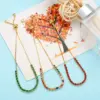 Wholesale Fashion Geometric Copper 18k Gold Plated Zircon Bracelets In Bulk