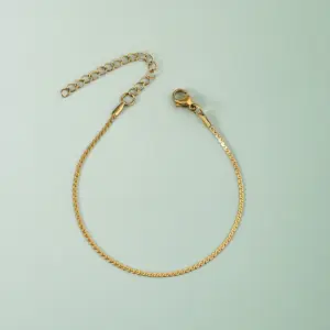 1.5mm Flat S / Gold