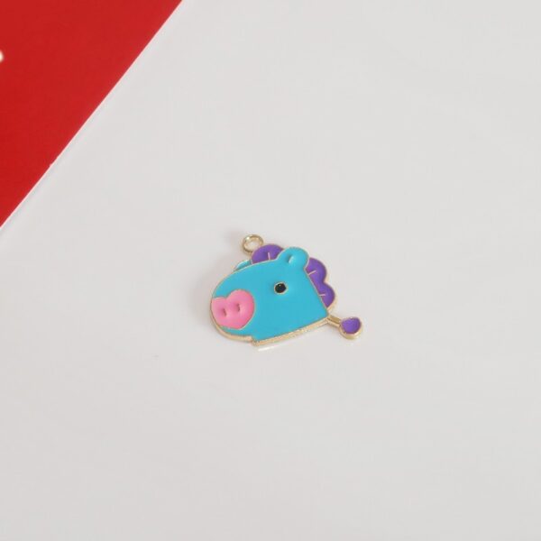 Wholesale cartoon small animal drop oil jewelry pendant