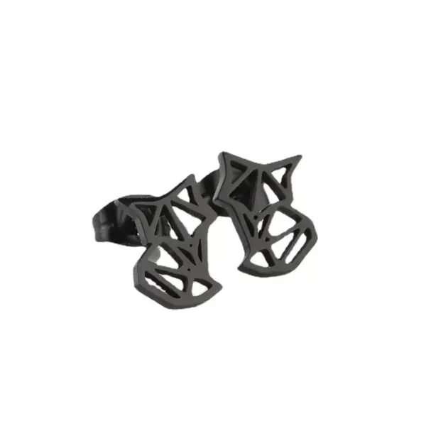 PVD Coated 18K Gold Real Gold Plated Animal 304 Stainless Steel Fashion Waterproof Non Tarnish Ear Studs