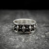 oly-f0adcd9ed64c52a1b27fdd57e1eaf2a1 Wholesale Chiba S925 Sier Retro Fashion Thai Sier Indian Skull Live Ring Personalized Sier Jewelry Men's and Women's Ring