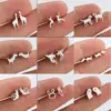 PVD Coated 18K Gold Real Gold Plated Animal 304 Stainless Steel Cute Waterproof Non Tarnish Ear Studs