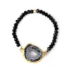Wholesale Fashion Geometric Agate Bracelets