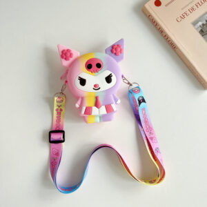 Pastel Tie Kuromi Medium Bag