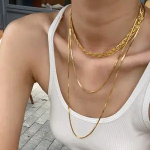 Single 1.2 M 18K Gold Plating Gold Color Retention