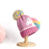 Wholesale Kidsren's Unicorn Knitted Hat Gloves 2-Piece Set Colorfulful Autumn
