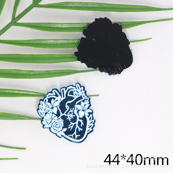 oly-f104f0cb9a51b52108869e2945c65810 Wholesale Pink and blue double-mirror skull organ acrylic