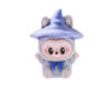 Wholesale Bubble Mart Flocked Plush Trendy DIY Keychain Decoration Pendant Car Desktop Ornament