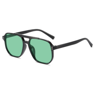 Black frame green film