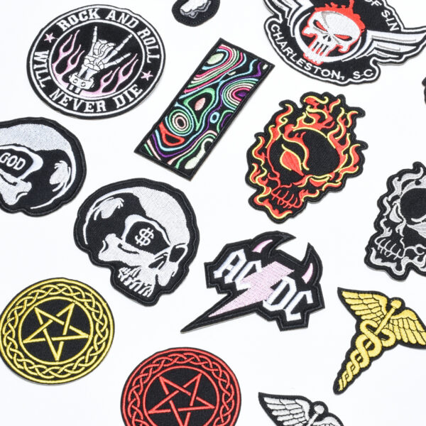 oly-f13be033c89f4bf1f02d3e0e061d8f65 Wholesale Ghost head skull patch