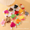 Wholesale Mini Knitted Pet Doll Decorative Triangle Hat Cute Pet Accessories Small Hat DIY Wool Doll Accessories
