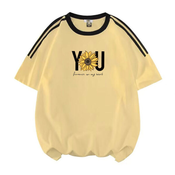 Wholesale sunflower hot stamping paste small pattern clothes UV DTF Ready to Press Transfers Wraps