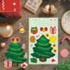 Wholesale 8/Pack Christmas Face Changing Stickers