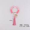 Wholesale Silicone Bracelet Daisy European and American Cross-Border Jewelry Silicone Keychain Flower Bracelet Bracelet