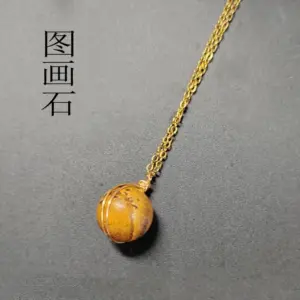 Picture Jasper / Gold