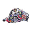 Wholesale Spring New Graffiti Outdoor Sun Protection Sun Hat Spring and Autumn High-grade Printed Hard Top Baseball Cap B1167