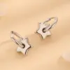 PVD Coated Real Gold Plated 18K Gold Star 304 Stainless Steel Casual Elegant Simple Style Waterproof Non Tarnish 304 Stainless Steel Earrings