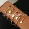 Wholesale Punk style exaggerated arm bracelet hollow bracelet for women