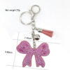 Wholesale Diamond Bow Key Chain Hot Diamond Keychains
