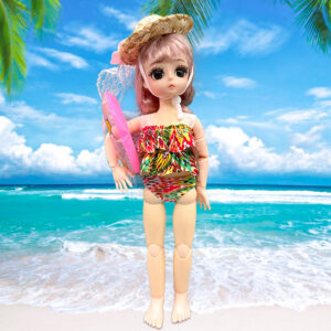 Fat Body + Head + Swimsuit Send a Random Color Swim Circle