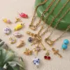 Wholesale Ins Style Bracelet High-Grade Necklace Cute Fashion Jewelry Oval Heavy Industry Clavicle Chain Woven Chain