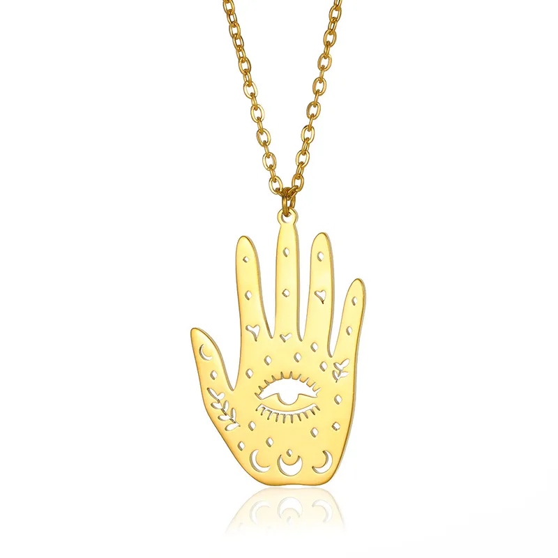 Wholesale PVD Coated Real Gold Plated Devil'S Eye Heart Shape Butterfly Stainless Steel Simple Style Waterproof Non Tarnish 304 Stainless Steel Lobste
