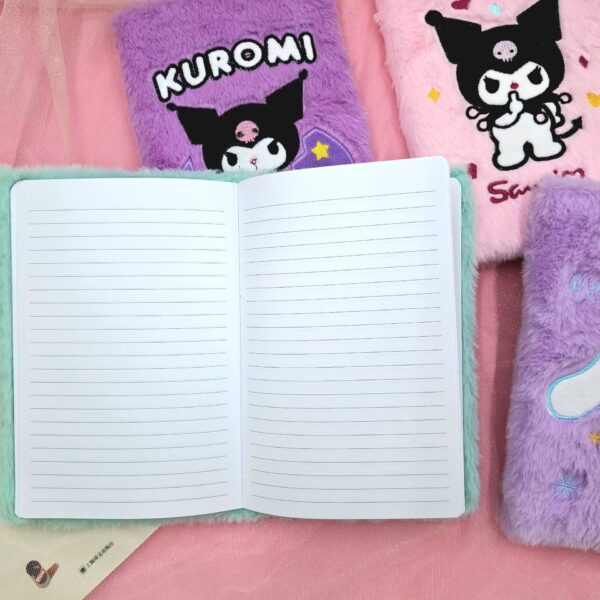 Wholesale Cartoon Character Plush Notebook Student Notepad