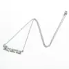 Wholesale Jewelry Retro Letter 201 Stainless Steel 18K Gold Plated Plating Stainless Steel Necklaces