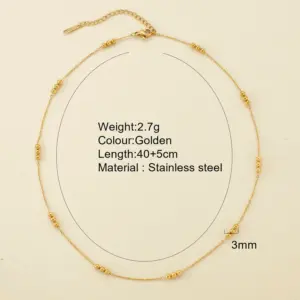 Gold - Bead Chain 25308G7