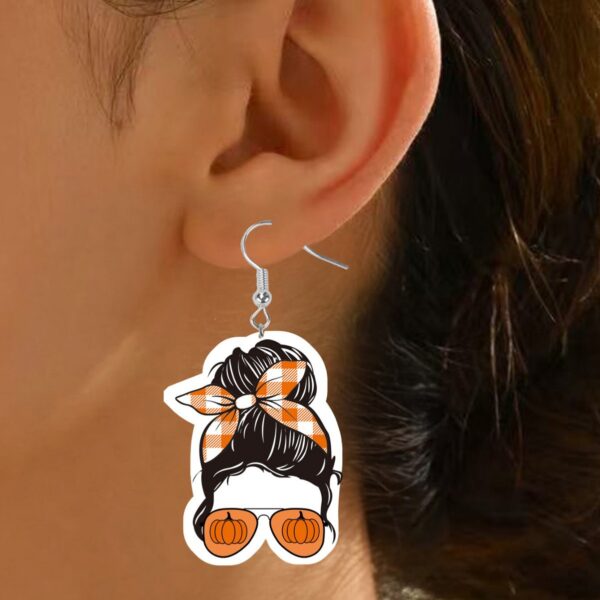 oly-f1a41ee9c1080f7621bdda56d6069811 Wholesale Leather Girl Head Earrings