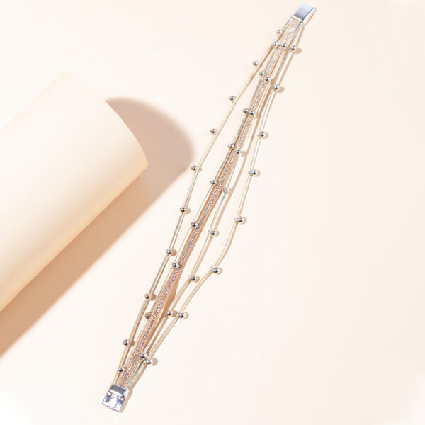 Wholesale Sweet Cool Rivet Leather Bracelet