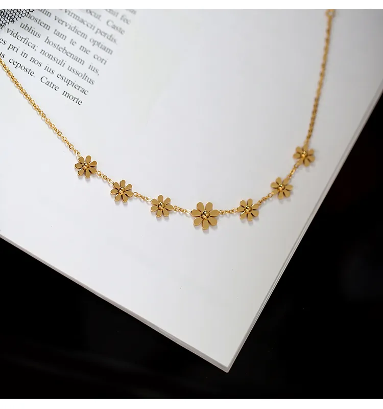 Wholesale Simple Style Geometric Titanium Steel Waterproof Non Tarnish PVD Coated Real Gold Plated